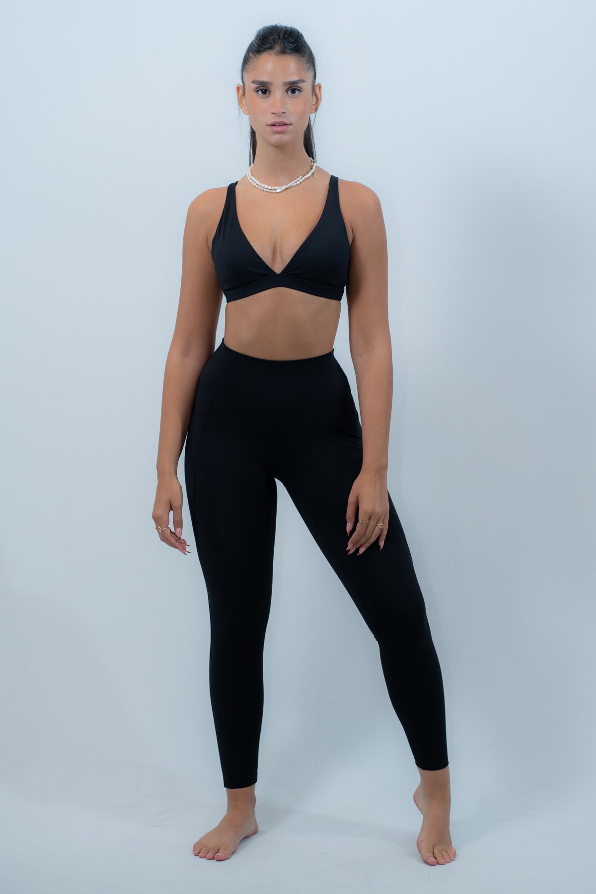 דגם עלמה - טופ כתפיות-MAR SPORTWEAR