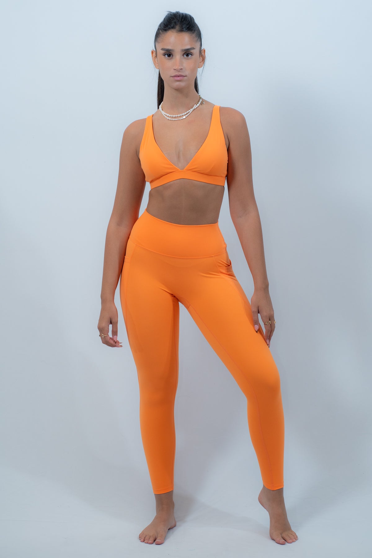 דגם עלמה - טופ כתפיות-MAR SPORTWEAR