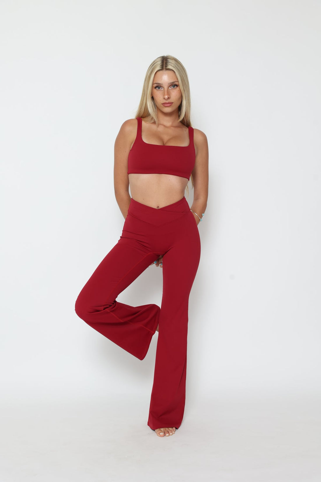 בגדי פילאטיס לנשים — טייץ מחטב אטום - MAR SPORTWEAR