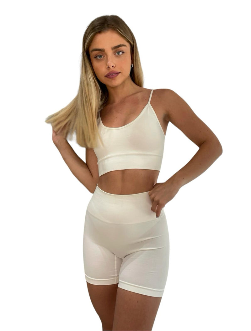 דגם פסטל - טייץ קצר מחטב-MAR SPORTWEAR