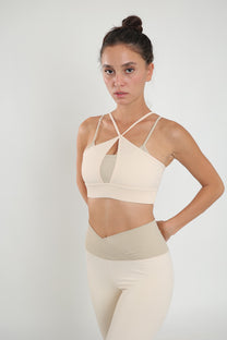 דגם נויה - טופ כתפיות-MAR SPORTWEAR