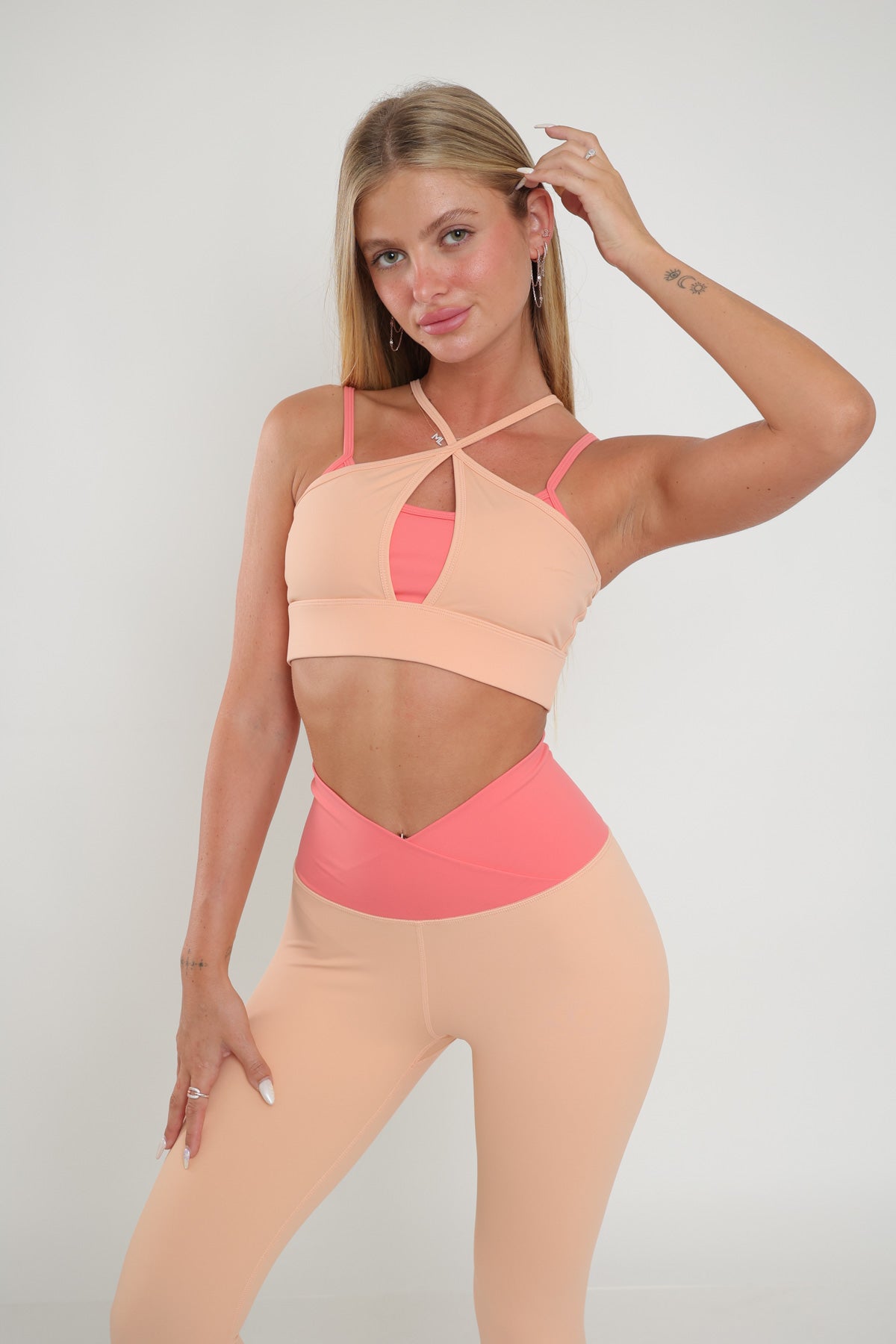 דגם נויה - טופ כתפיות-MAR SPORTWEAR