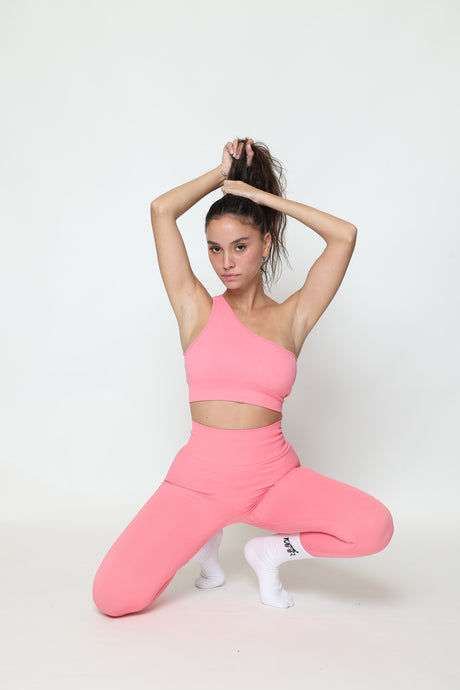 דגם אמה - טופ כתף אחת-MAR SPORTWEAR