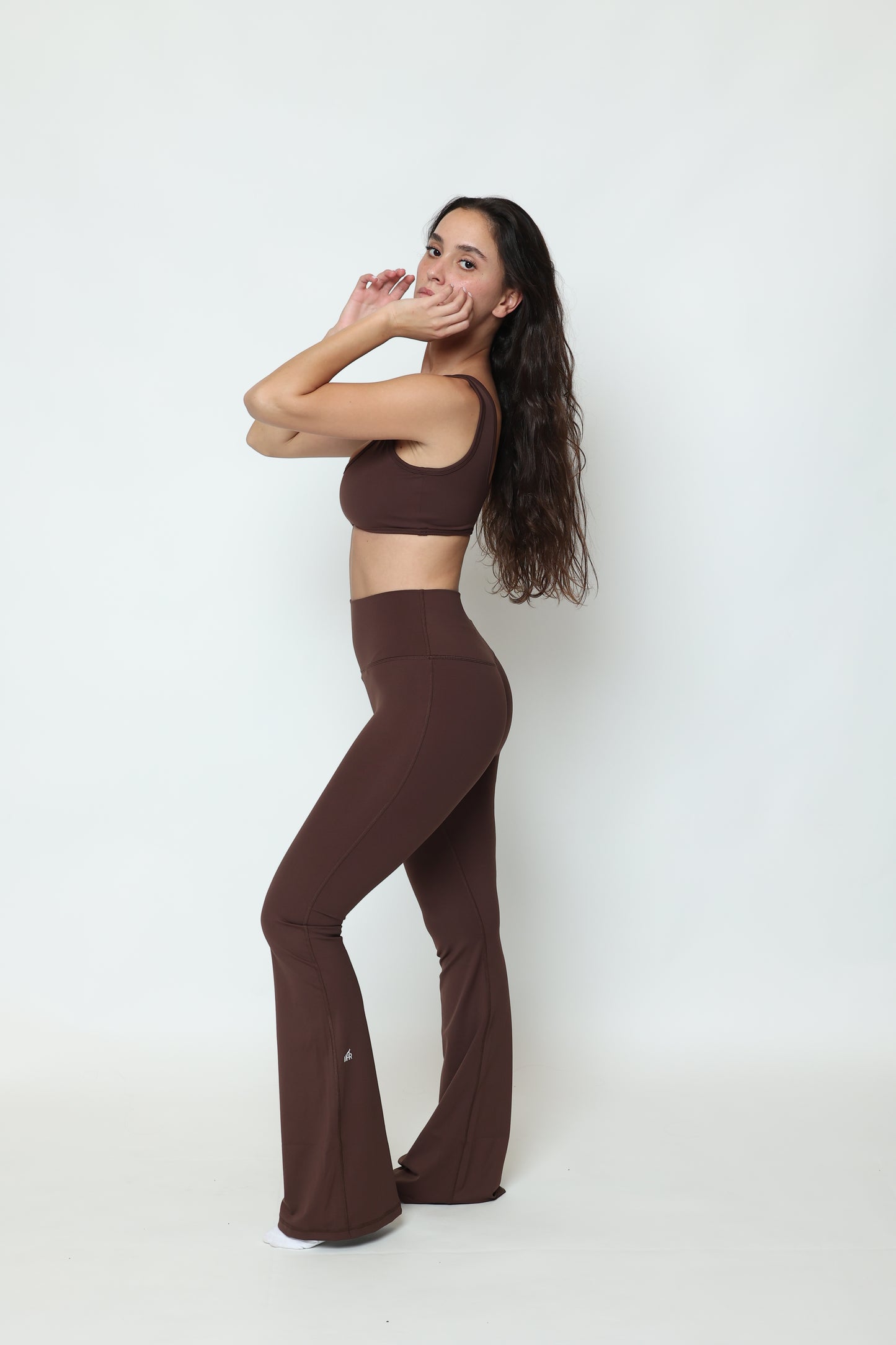 דגם היילי - טייץ ארוך מתרחב-MAR SPORTWEAR