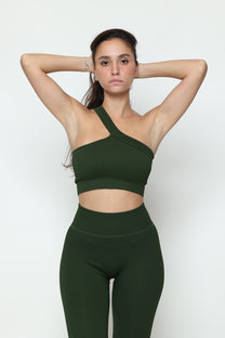 דגם מיה - טופ כתף אחת-MAR SPORTWEAR