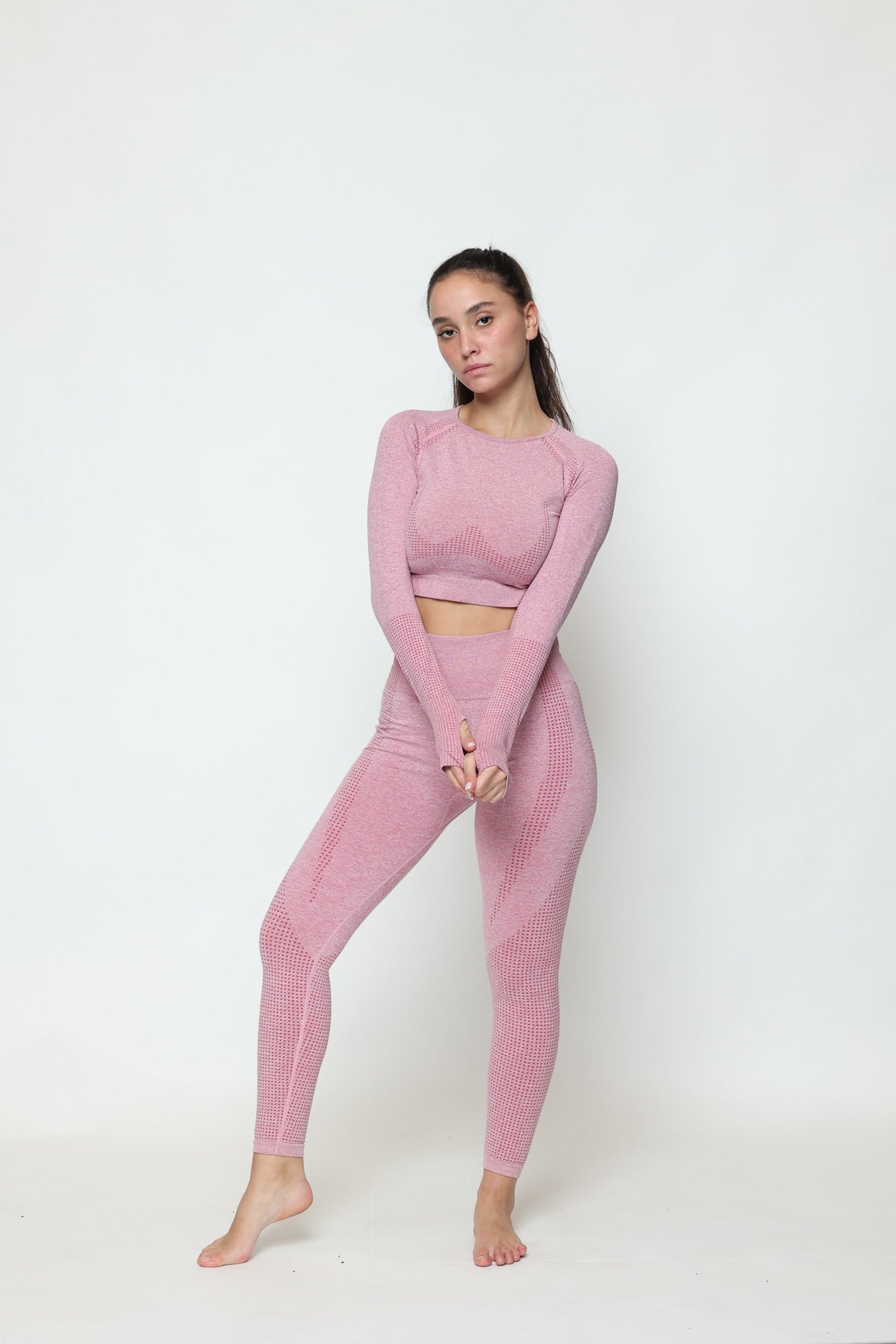 mar בייסיק טייץ ארוך וחולצה ארוכה