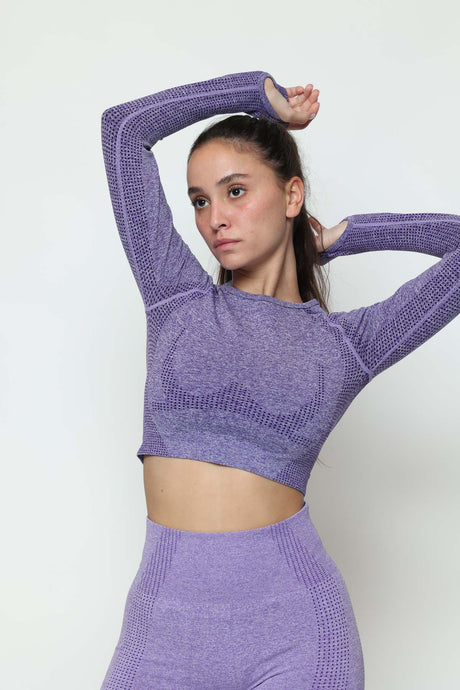 mar בייסיק טייץ ארוך וחולצה ארוכה