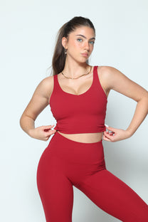 דגם איימי - קרופ טופ כתפיות