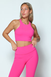 דגם גיין - קרופ טופ כתפיות קולר