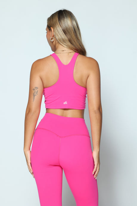 דגם גיין - קרופ טופ כתפיות קולר