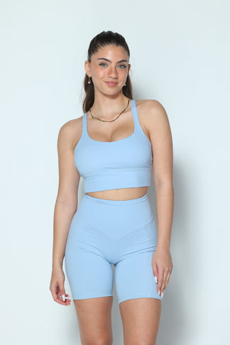 דגם לולה - טייץ קצר מחטב וטופ תואם