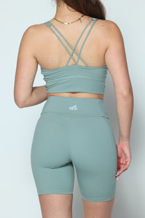 דגם לולה - טייץ קצר מחטב וטופ תואם