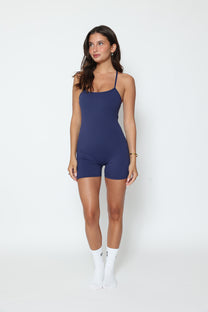 דגם אריאן - אוברול היסטרי קצר עם כיווצים