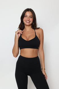 דגם לורן - טופ כתפיות דקות