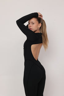 דגם אשלי - אוברול היסטרי עם תפרים בולטים