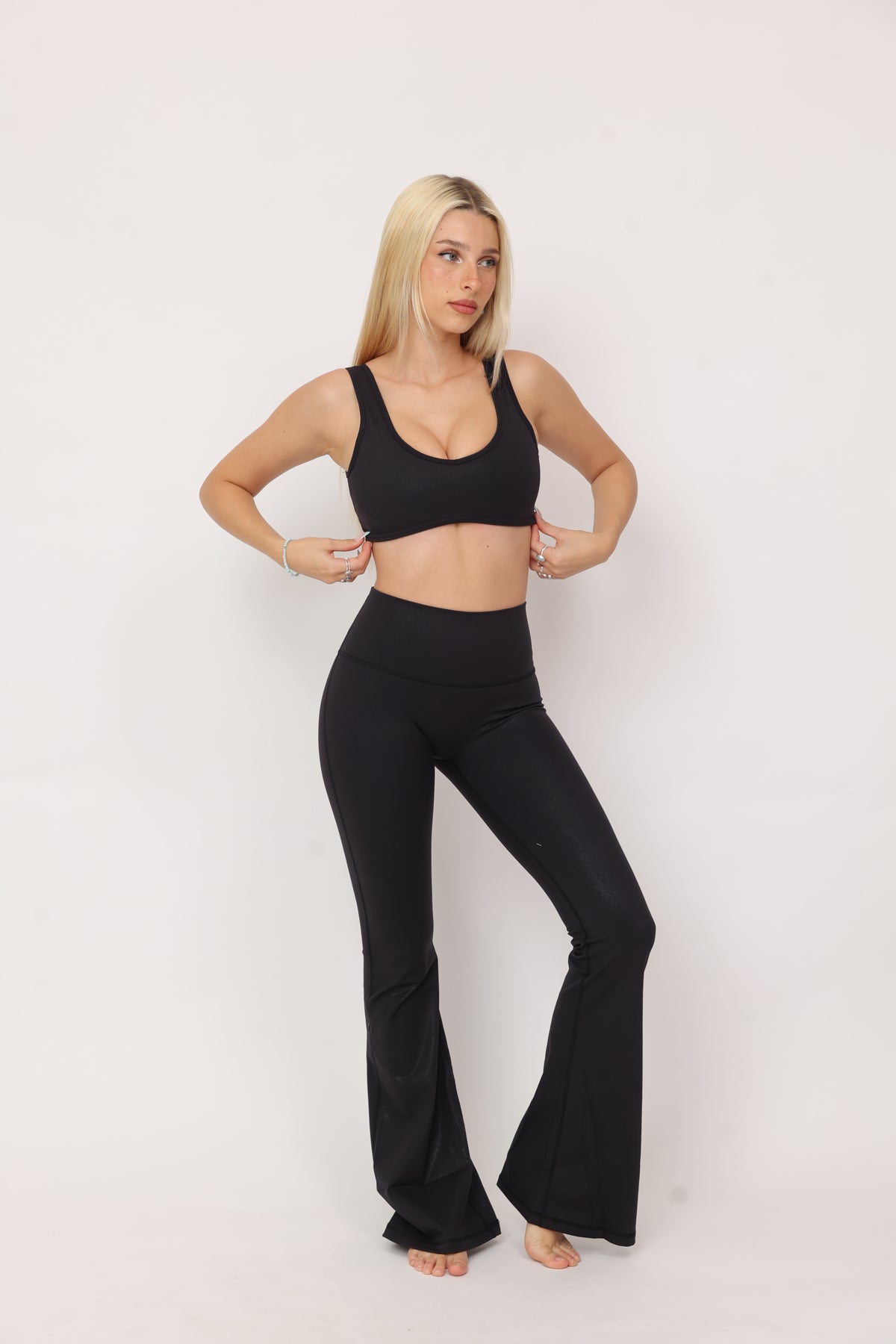 דגם היילי - טייץ מתרחב מבריק