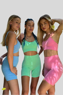 דגם פסטל - טייץ קצר מחטב-MAR SPORTWEAR