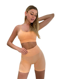 דגם פסטל - טייץ קצר מחטב-MAR SPORTWEAR